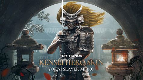 For Honor Yokai Slayer Meiko – Kensei Hero Skin dlc